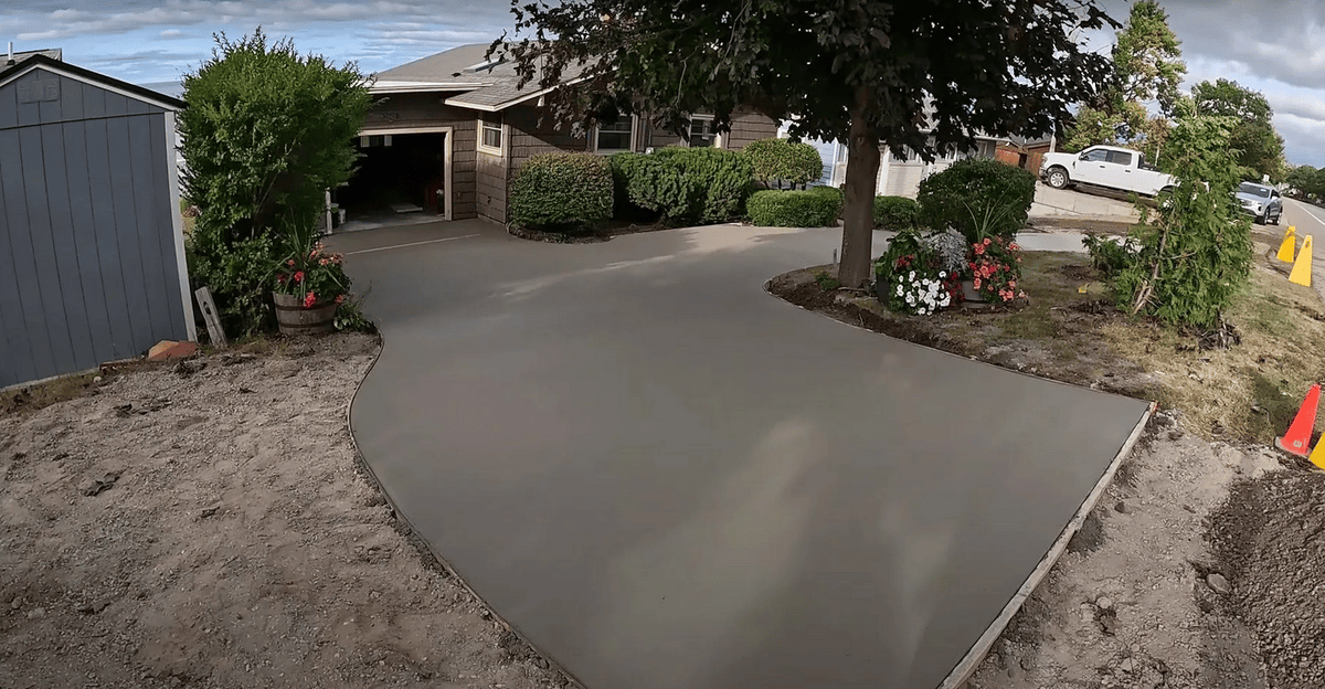 Birmingham AL Concrete Concrete Driveway in Birmingham - concrete driveway advantages