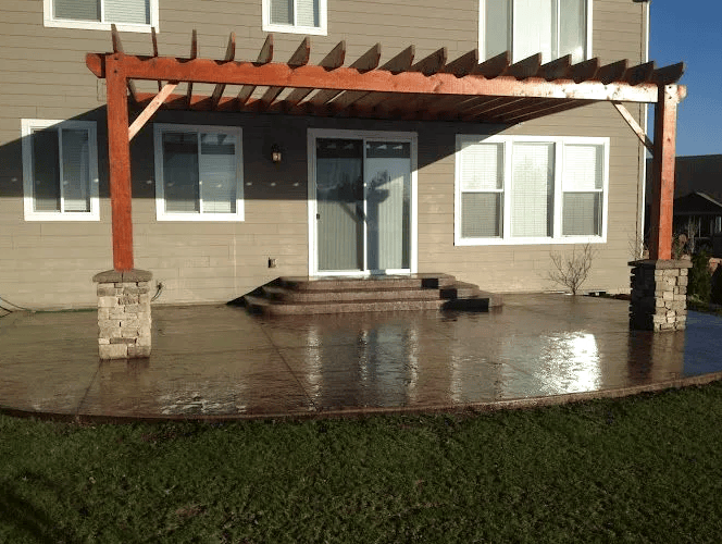 Birmingham AL Concrete Concrete Patio in Birmingham - Best outdoor concrete flooring options