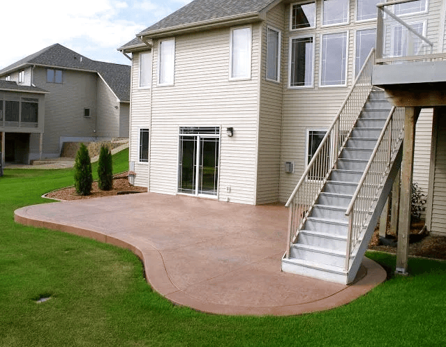 Birmingham AL Concrete Concrete Patio in Birmingham - concrete patio colors