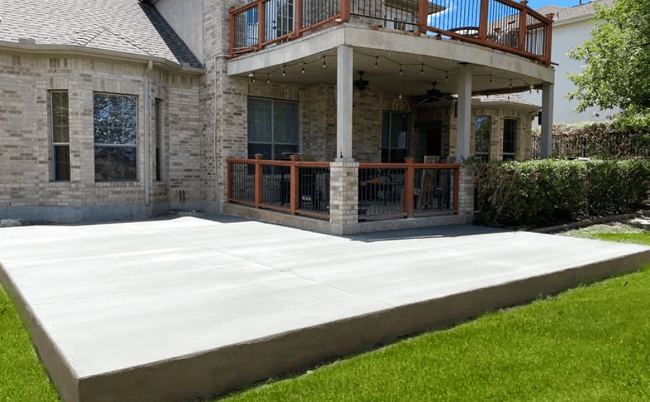 Birmingham AL Concrete Concrete Patio in Birmingham - Stylish concrete patio lighting options